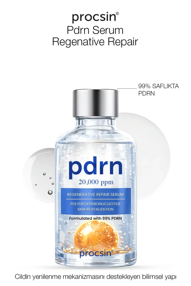 PDRN İçeren Cildi Gençleştirmeye Yardımcı Çift Fazlı Esans Serum PDRN Bounce Ball Serum 30 ML - 7