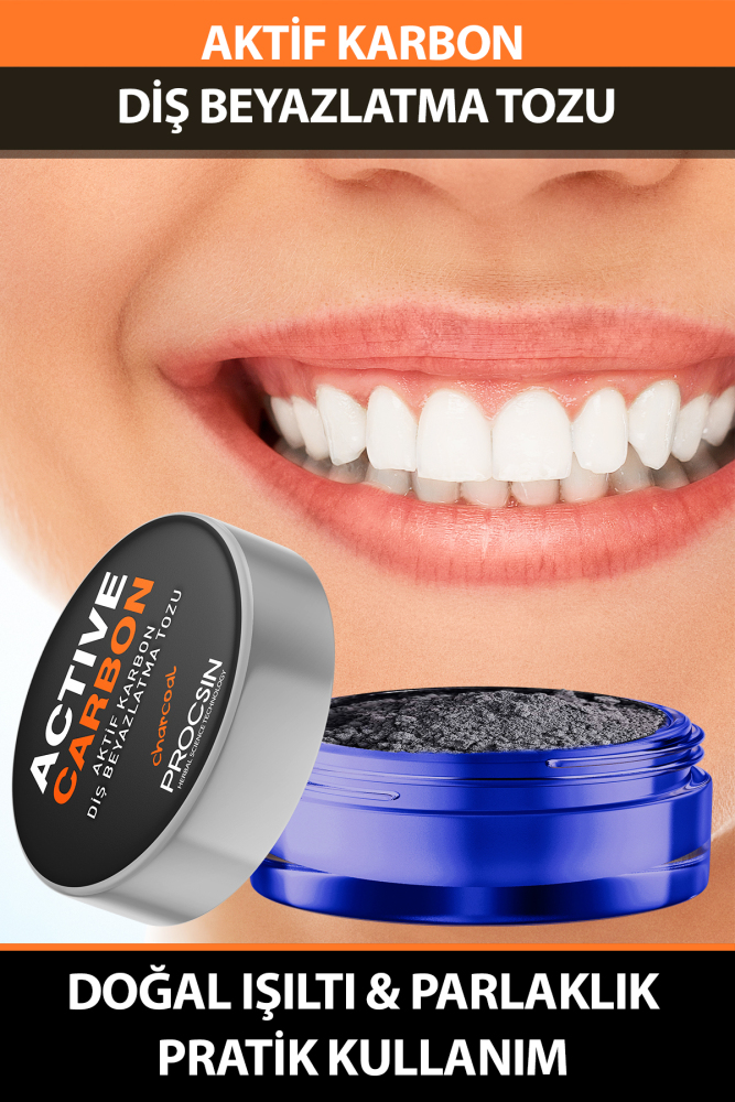 ACTIVATED CARBON TOOTH WHITENING POWDER - 2