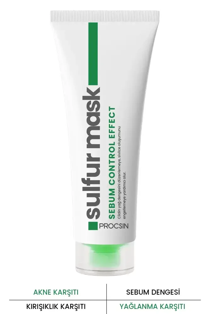 PROCSIN Akne Karşıtı Sülfür Maskesi 50 ML