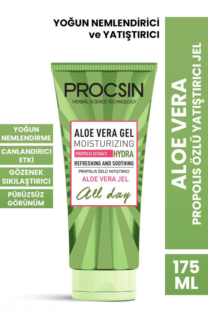 PROCSIN Aloe Vera Yatıştırıcı Nemlendirici Jel 175 ML - PROCSIN