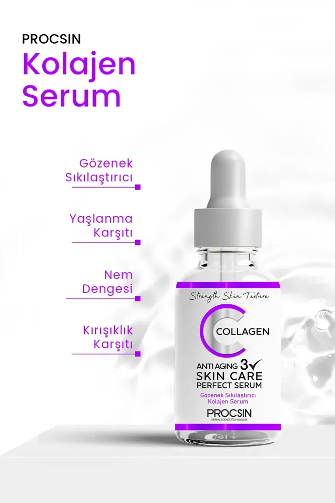 PROCSIN Anti Aging Collagen Serum 20 ML - 3