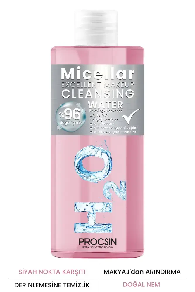 PROCSIN Aqua Bio H2O Micellar Cleansing Water 400 ML - PROCSIN