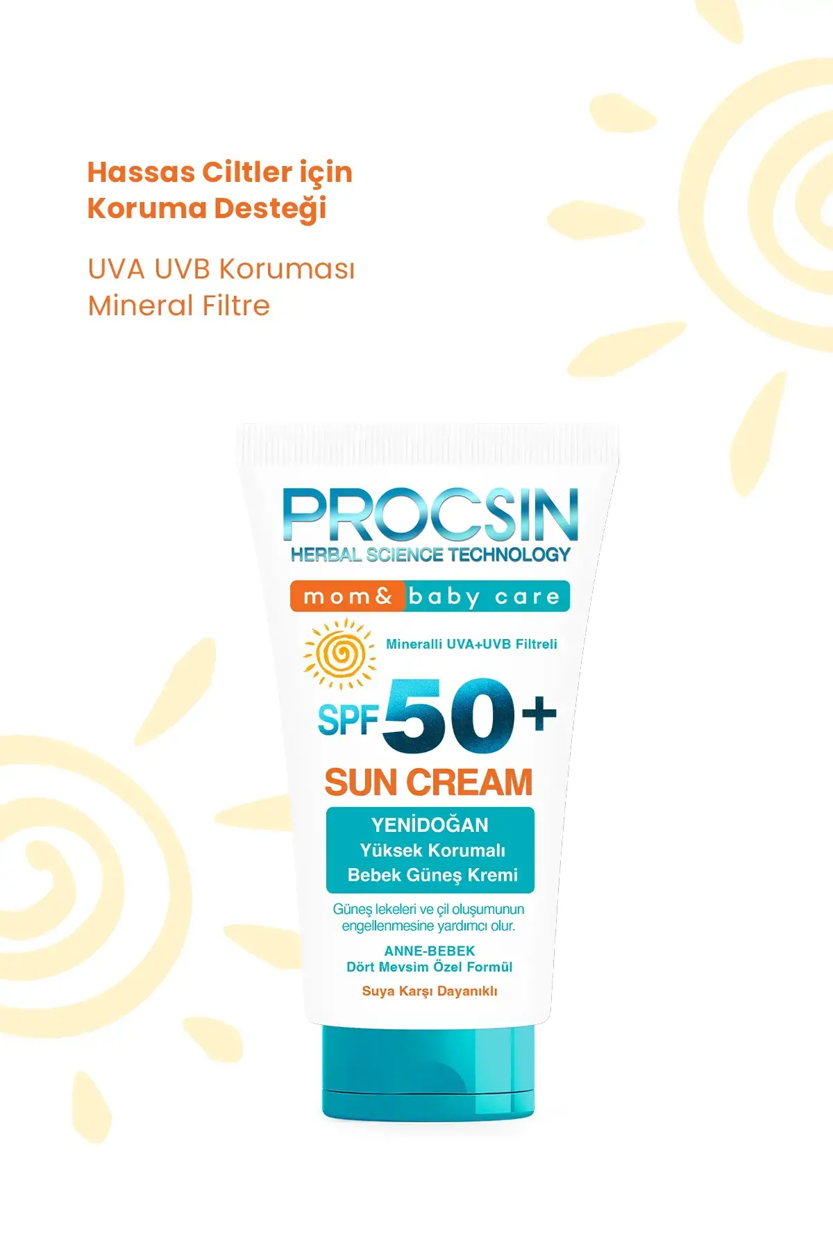 PROCSIN Baby Sunscreen 50 ML - 5