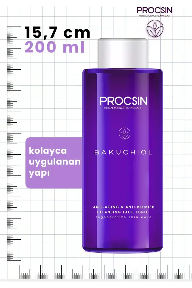 PROCSIN Multi-Fonksiyonel Yenileyici Bakuchiol Tonik 200 ML - 6