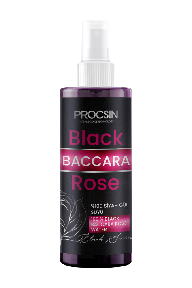 PROCSIN Black Baccara %100 Siyah Gül Suyu 200 ML - 2