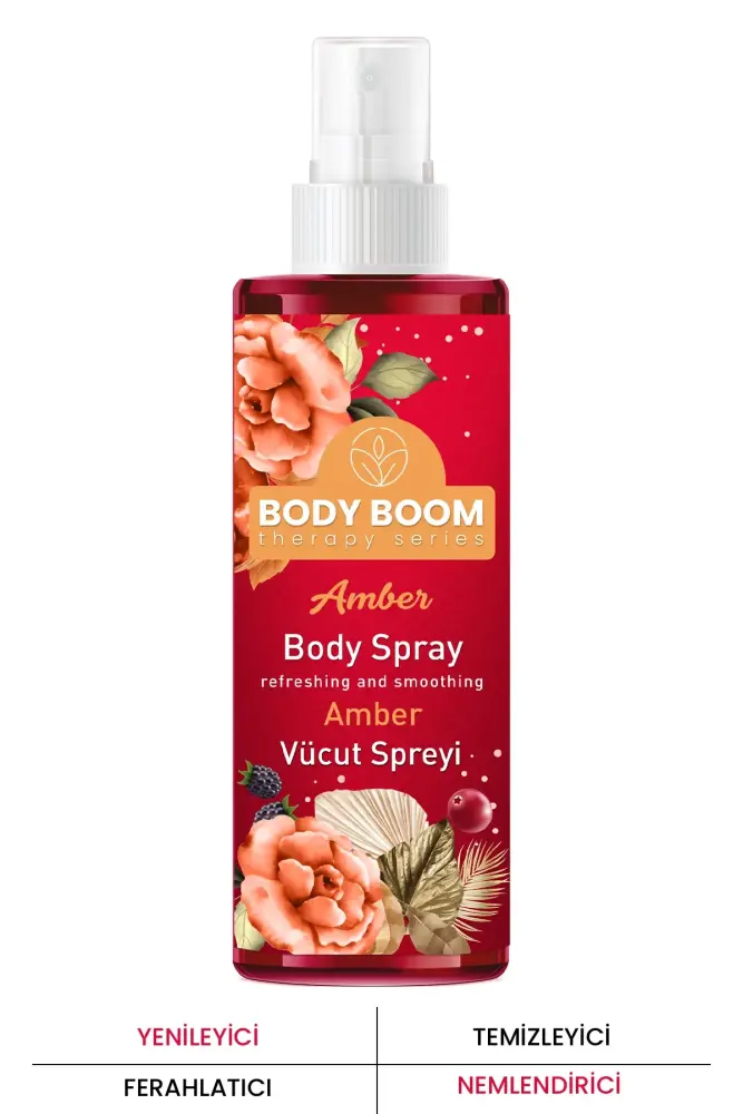 BODY BOOM Amber Body Spray 100 ML - Thumbnail