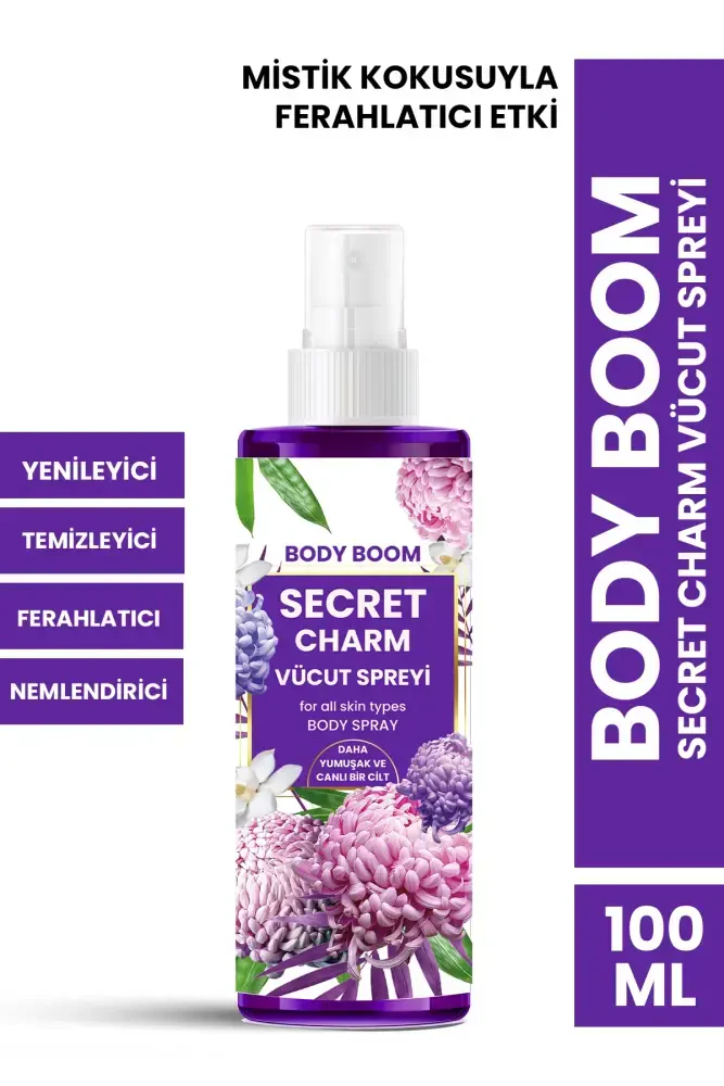 BODY BOOM Secret Charm Body Spray 100 ML - PROCSIN