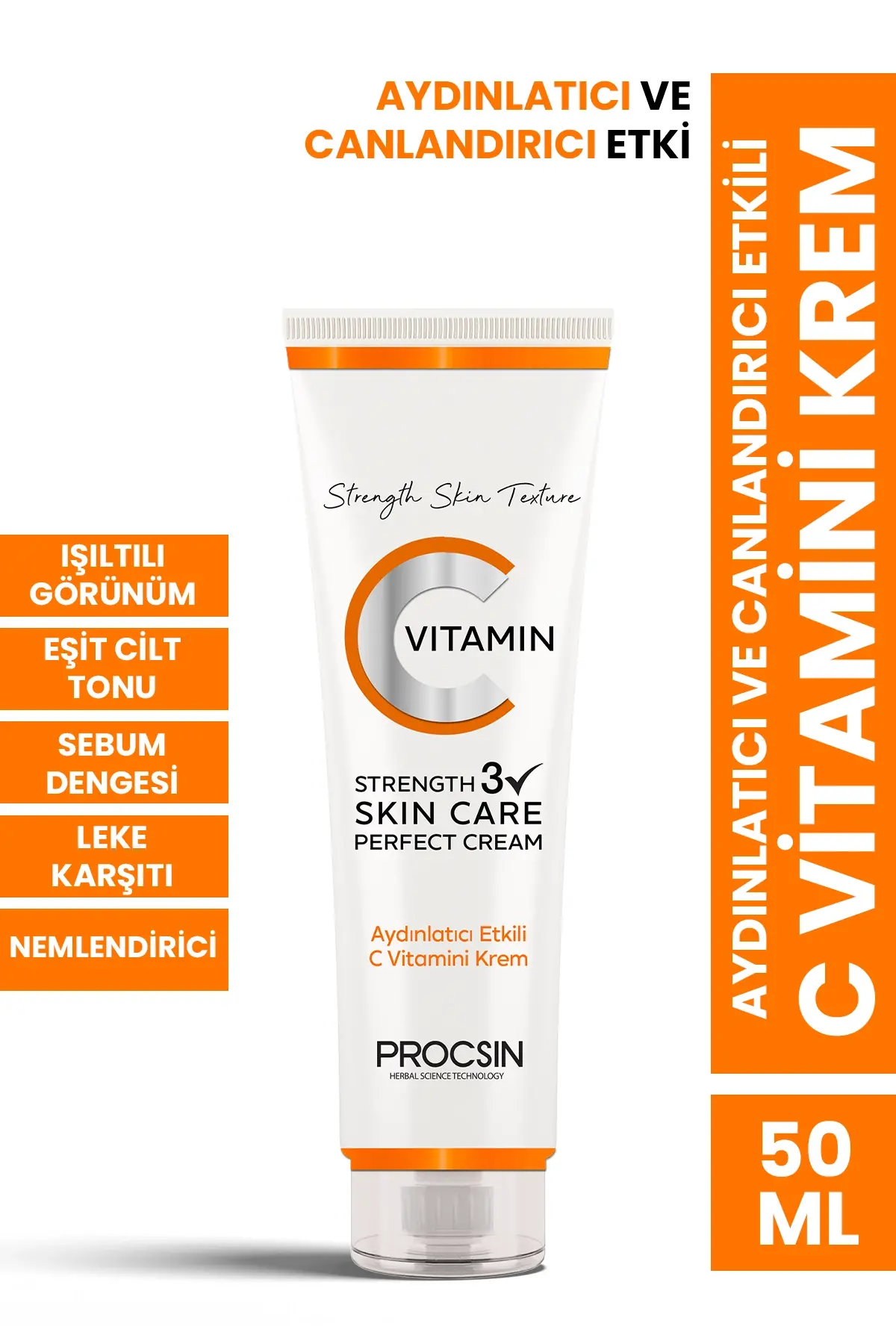 PROCSIN Brightening C Vitamin Cream 50 ML - 1