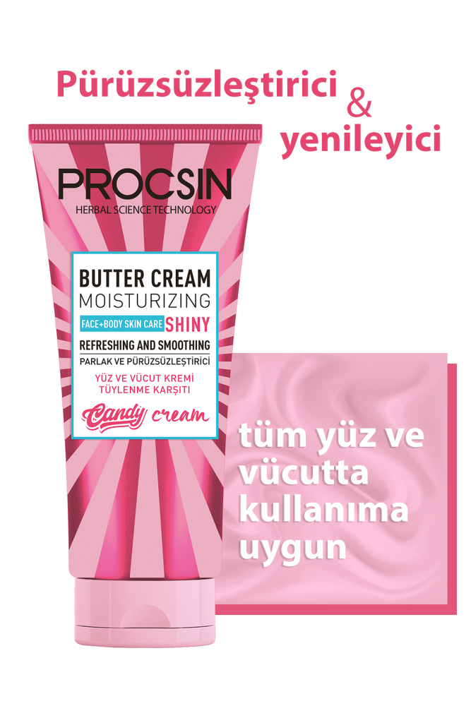 PROCSIN Butter Cream Tüy Azaltıcı ve Pürüzsüzlük Efekti Veren Günlük Nemlendirici 175 ML - 2