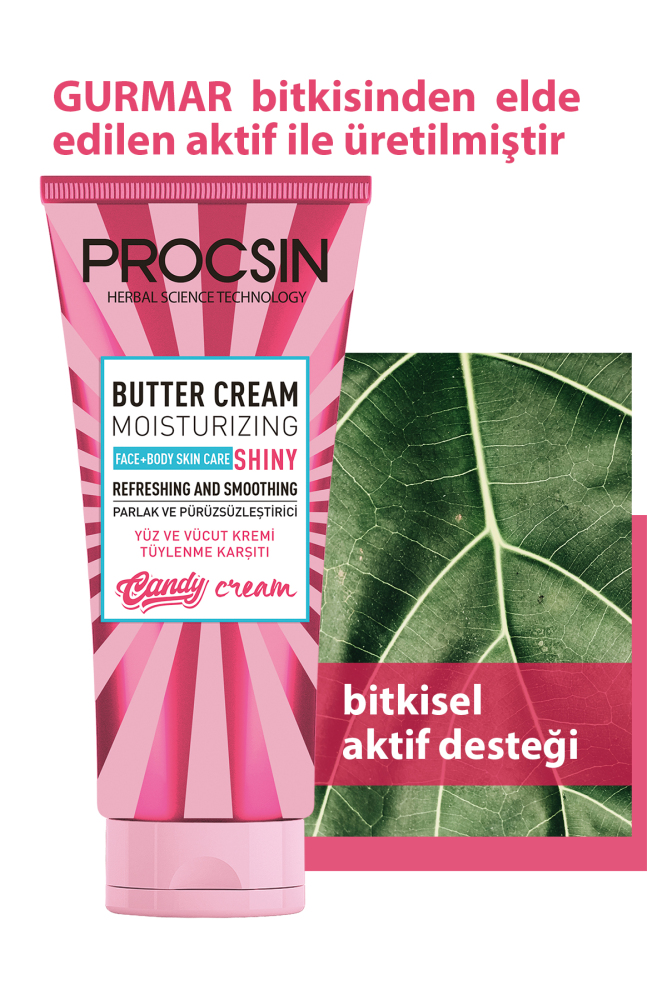 PROCSIN Butter Cream Tüy Azaltıcı ve Pürüzsüzlük Efekti Veren Günlük Nemlendirici 175 ML - 3
