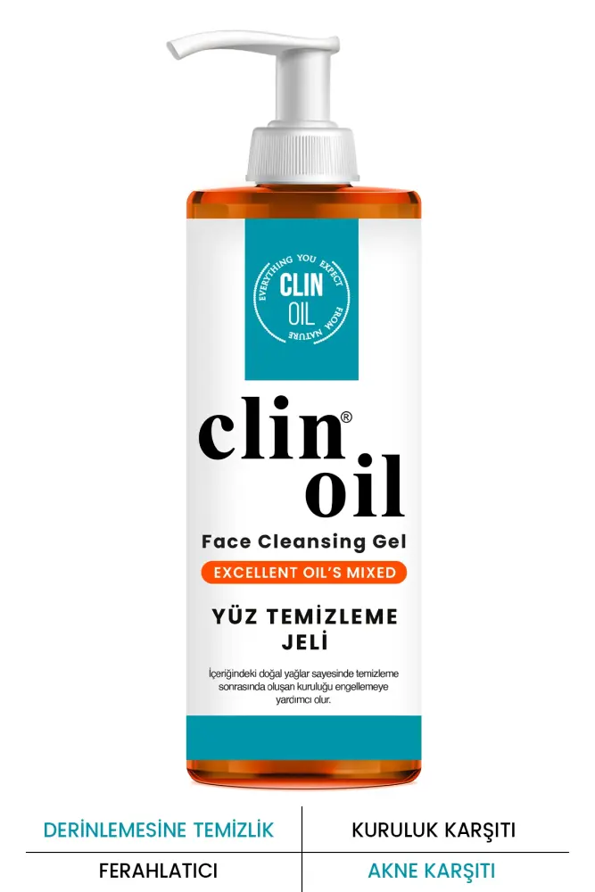 PROCSIN Clin Oil Akne ve Leke Karşıtı Temizleme Jeli 150 ML - 1