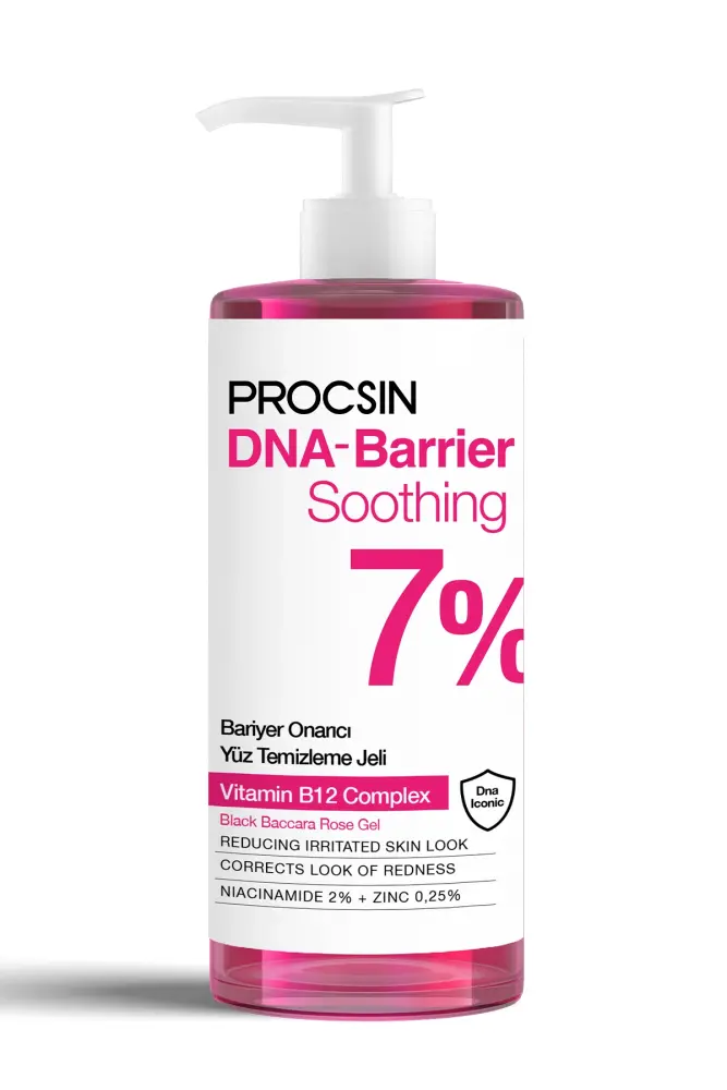 PROCSIN DNA-Barrier Soothing Cilt Bariyeri Onarıcı Güçlendirici Yüz Temizleme Jeli - 6