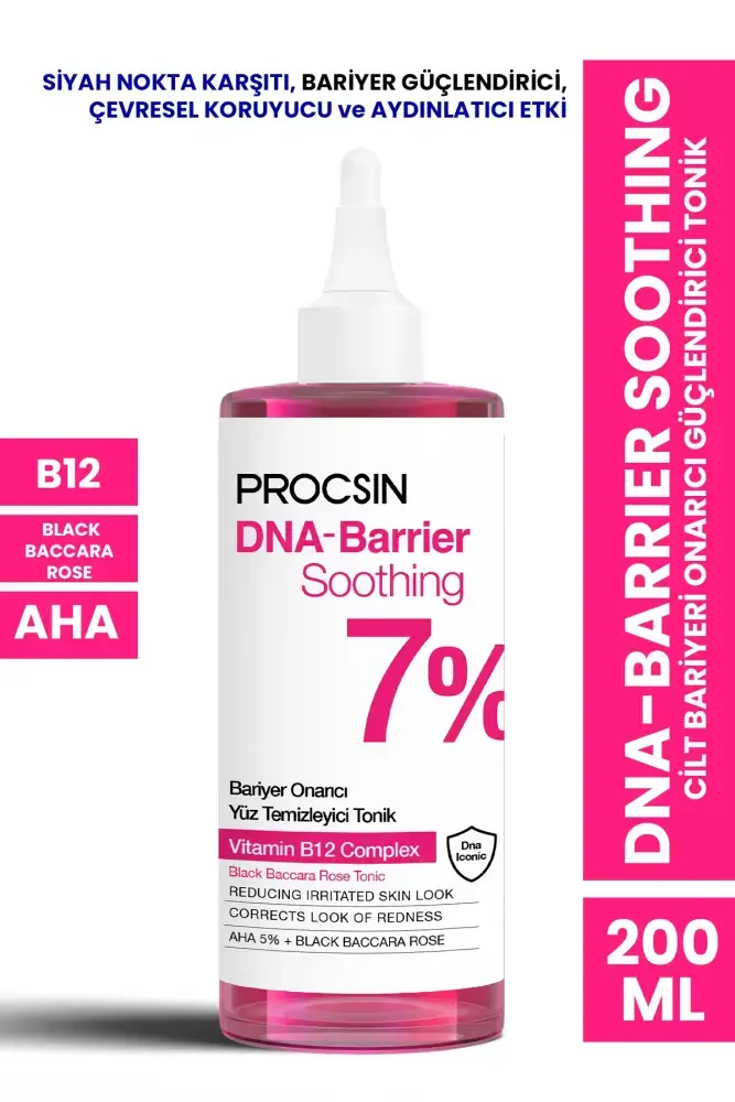 PROCSIN DNA-Barrier Soothing Cilt Bariyeri Onarıcı Güçlendirici Yüz Temizleyici Tonik - PROCSIN