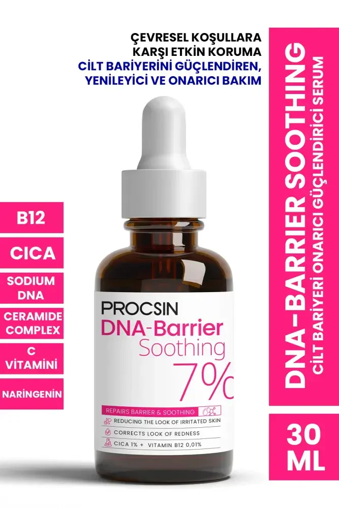 PROCSIN DNA Barrier Soothing Cilt Bariyeri Onarıcı Güçlendirici Serum 30 ML - PROCSIN