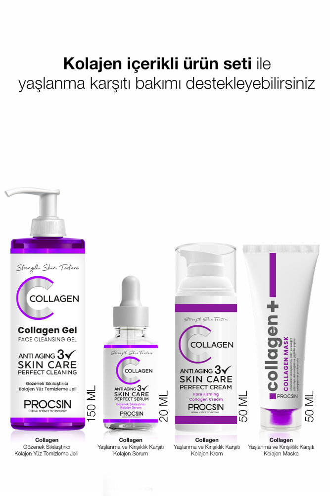 PROCSIN Gözenek Sıkılaştırıcı Kolajen Yüz Temizleme Jeli 150 ML - 8