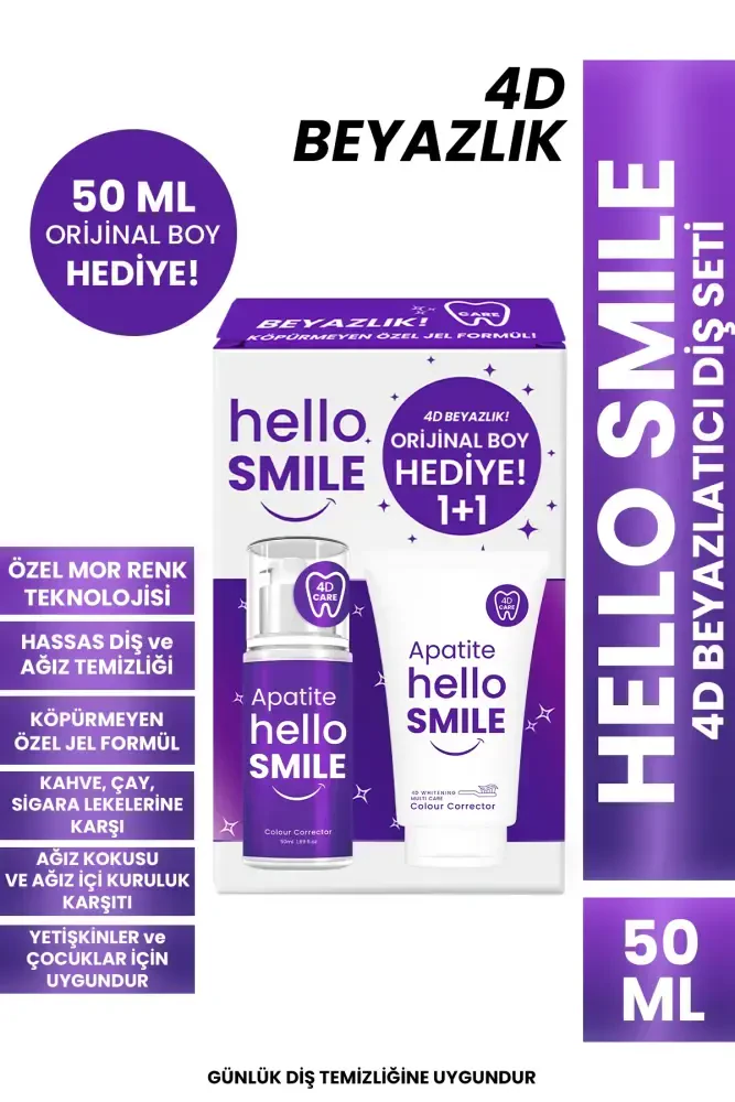 PROCSIN Hello Smile 4D Beyazlatıcı Diş Jeli Paketi - PROCSIN