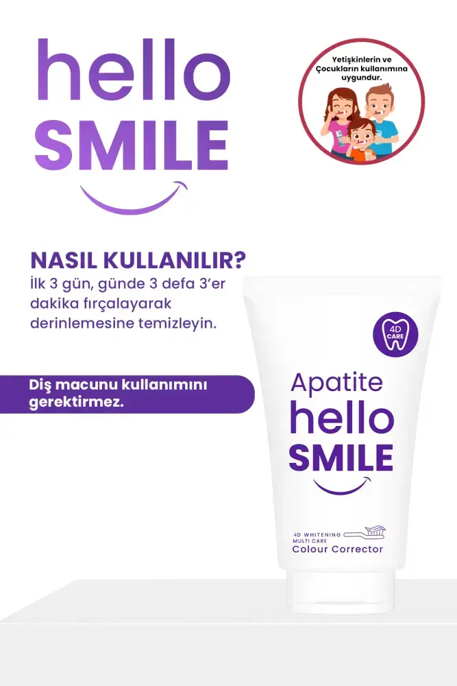 Apatite Hello Smile 4D Beyazlık Jeli - 5