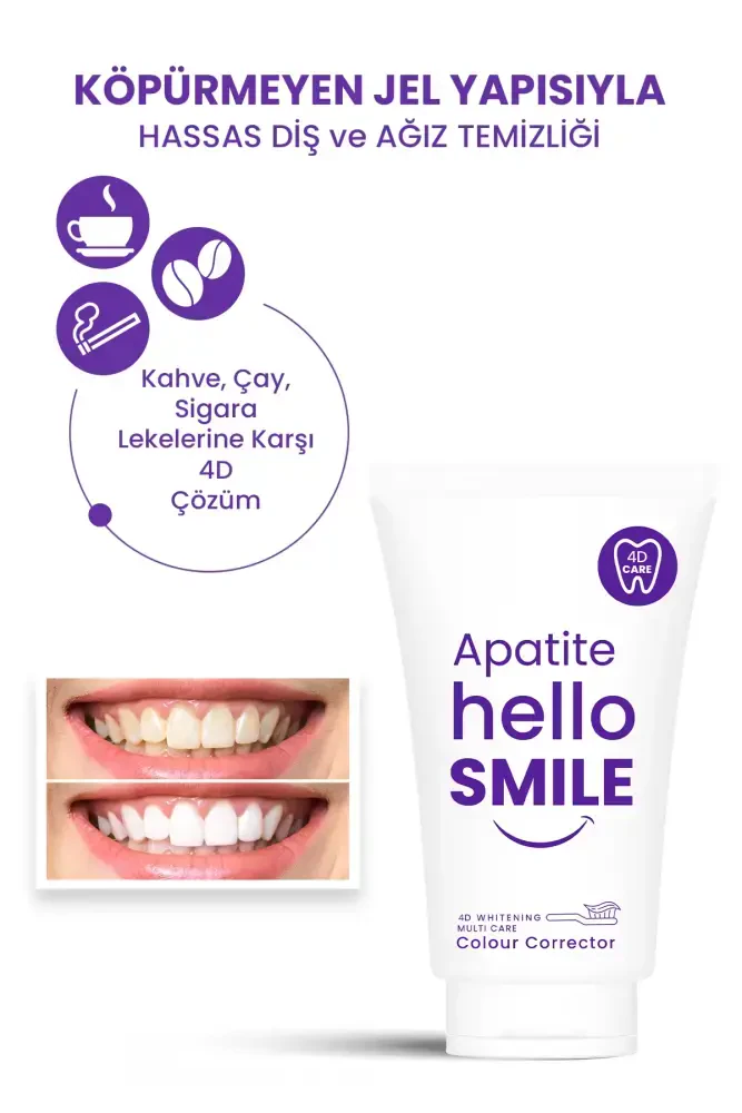 Apatite Hello Smile 4D Beyazlık Jeli - 4