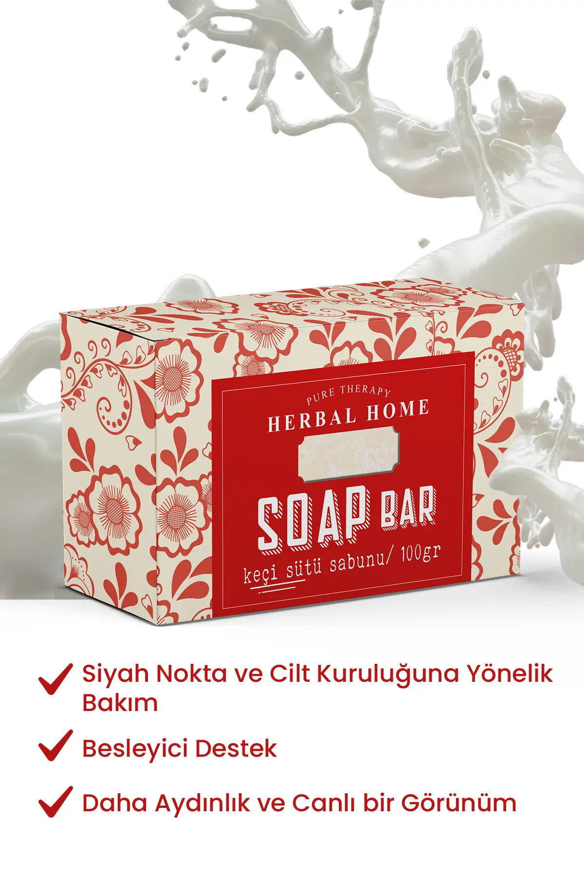 PROCSIN Herbal Home Goat Milk Soap 100 GR - 2