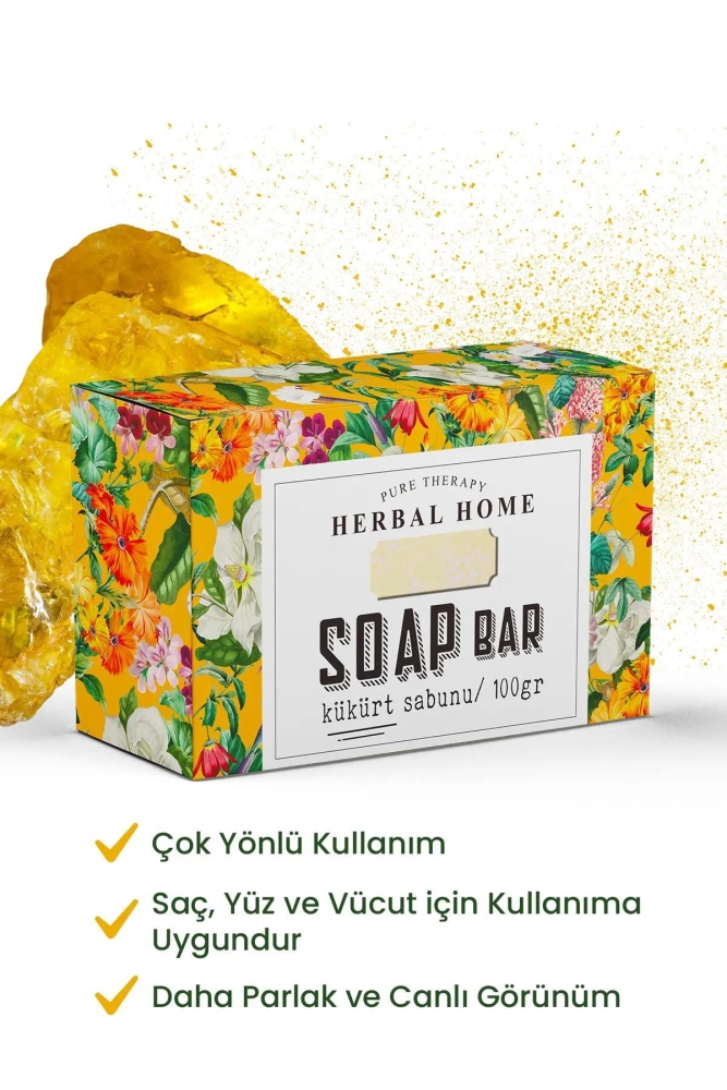 PROCSIN Herbal Home Sulfur Soap 100 GR