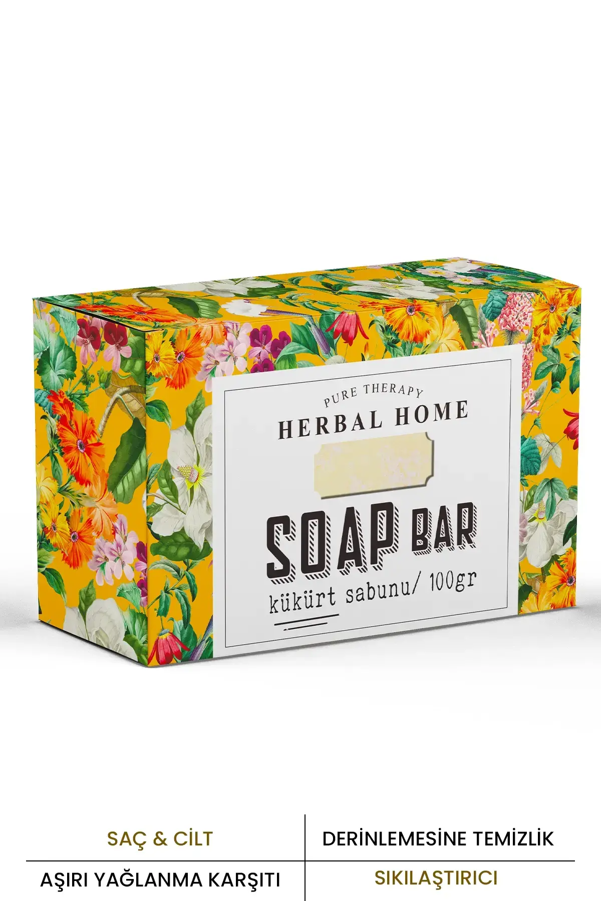 PROCSIN Herbal Home Sulfur Soap 100 GR - 1