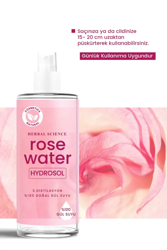 PROCSIN Herbal Science Rose Water 200 ML - Thumbnail