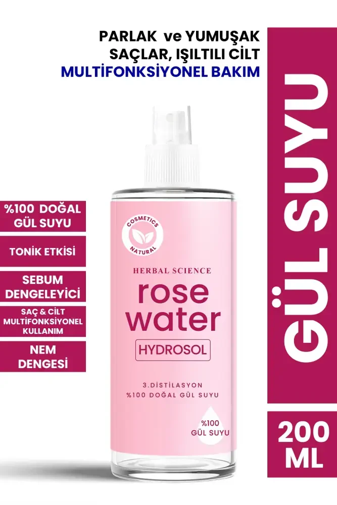 PROCSIN Herbal Science Rose Water 200 ML - PROCSIN