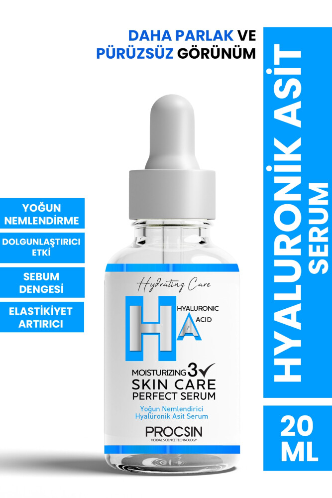 PROCSIN Yoğun Nemlendirici Hyaluronik Asit Serum 20 ML - PROCSIN