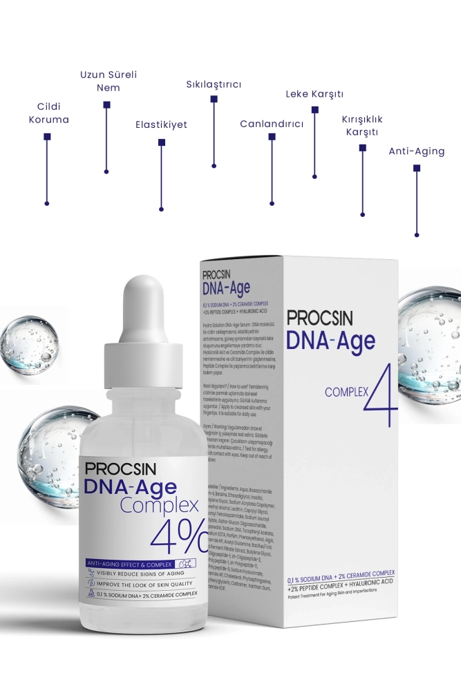 PROCSIN DNA Age Kırışıklık ve Leke Karşıtı Serum 30 ML - 2