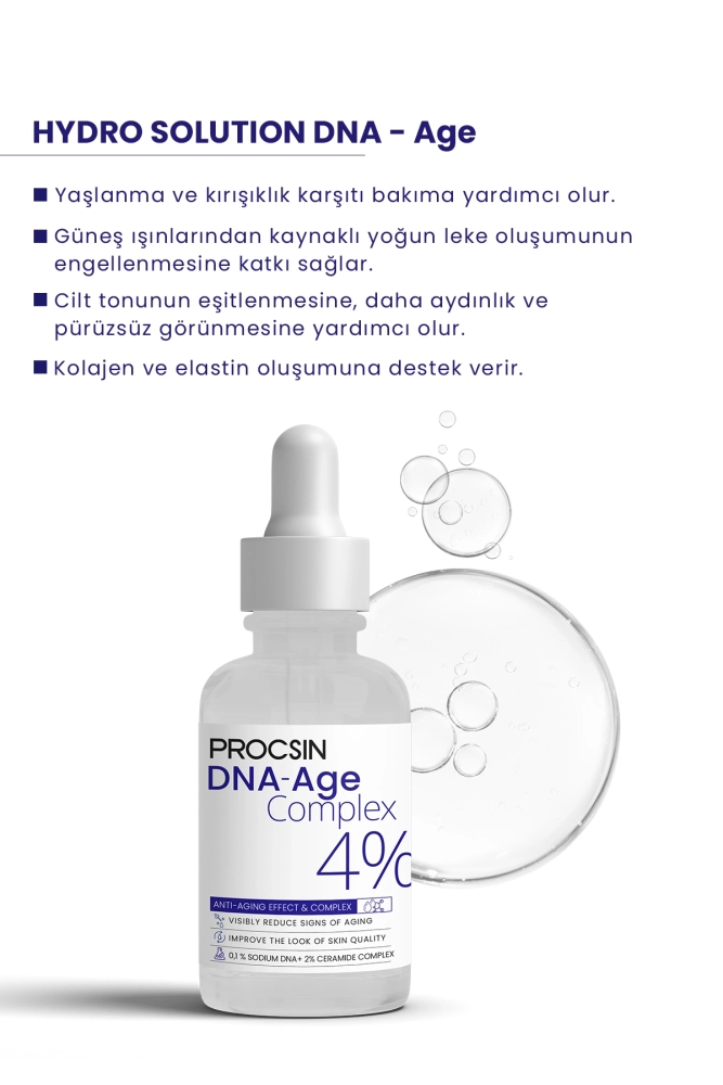 PROCSIN DNA Age Kırışıklık ve Leke Karşıtı Serum 30 ML - 3