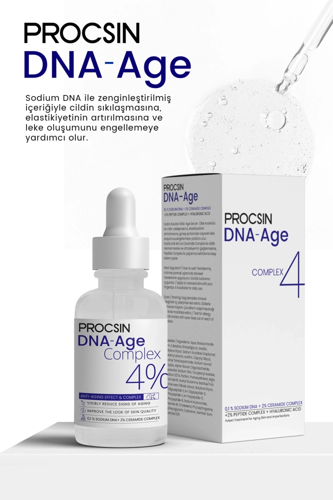 PROCSIN DNA Age Kırışıklık ve Leke Karşıtı Serum 30 ML - 4