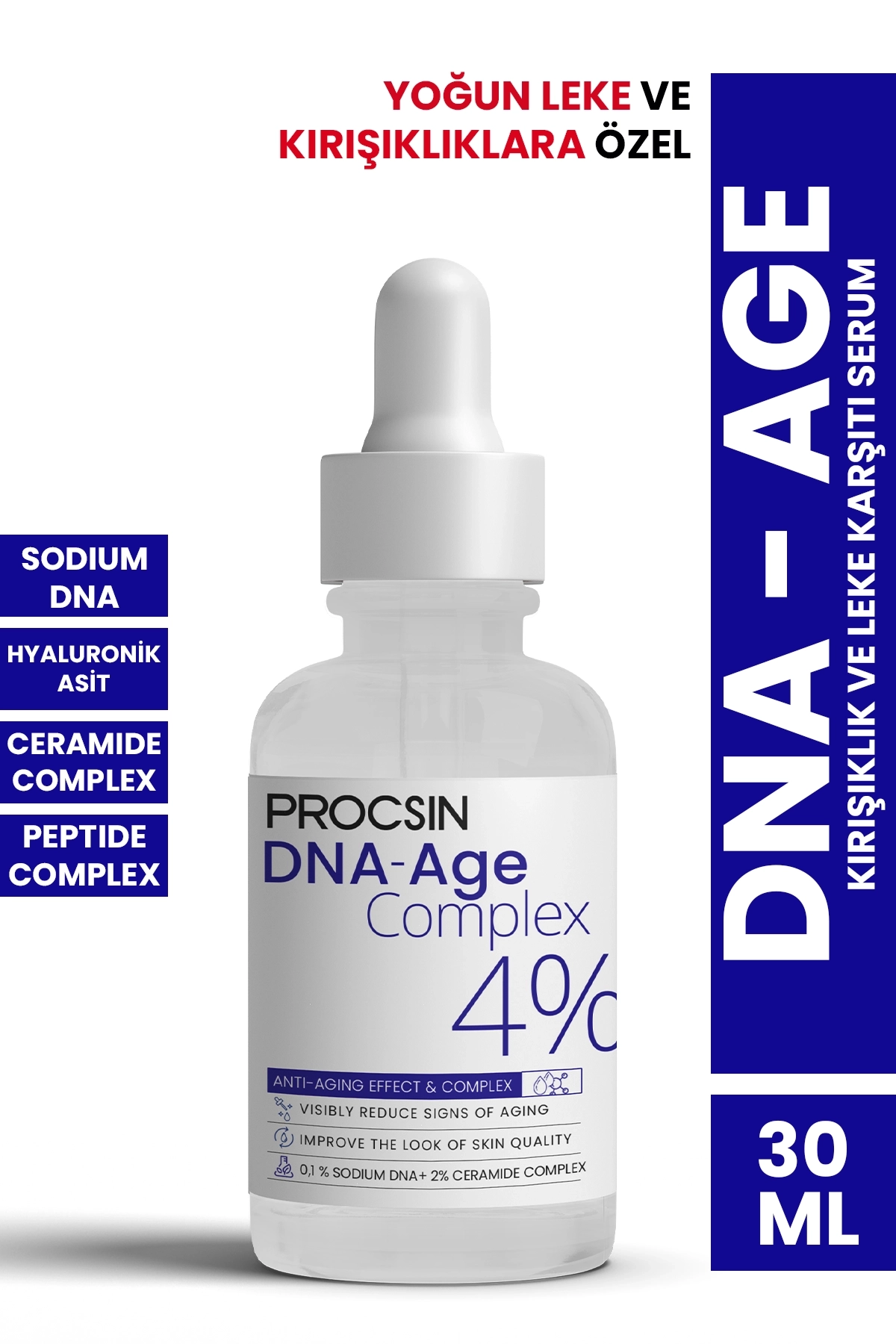 PROCSIN DNA Age Kırışıklık ve Leke Karşıtı Serum 30 ML - 1