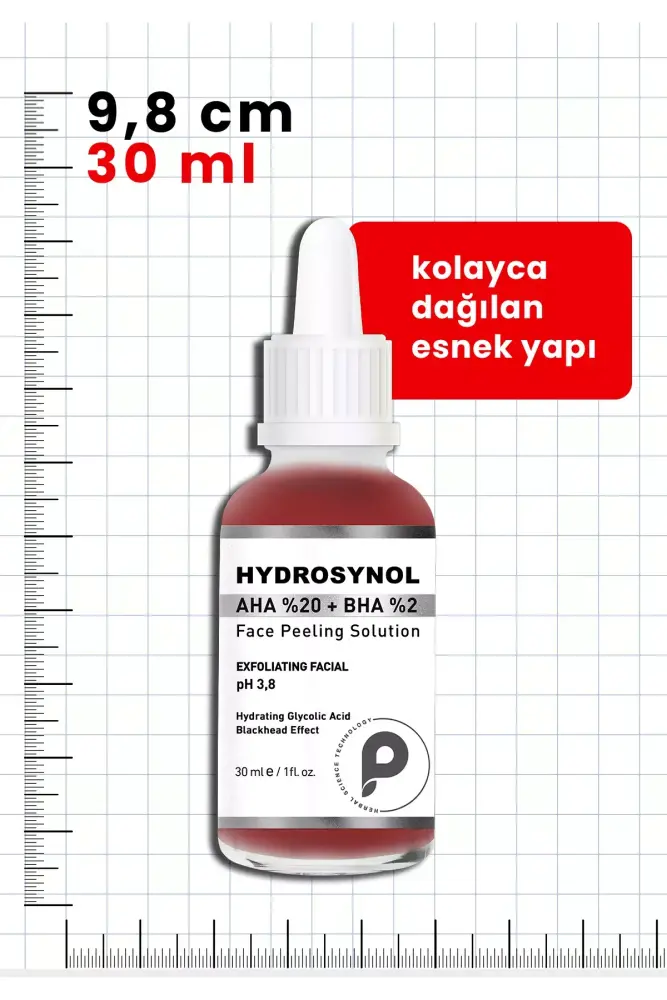 PROCSIN Hydrosynol Ton Eşitleyici Aha %20 Bha %2 Peeling Serum 30 ML - 7