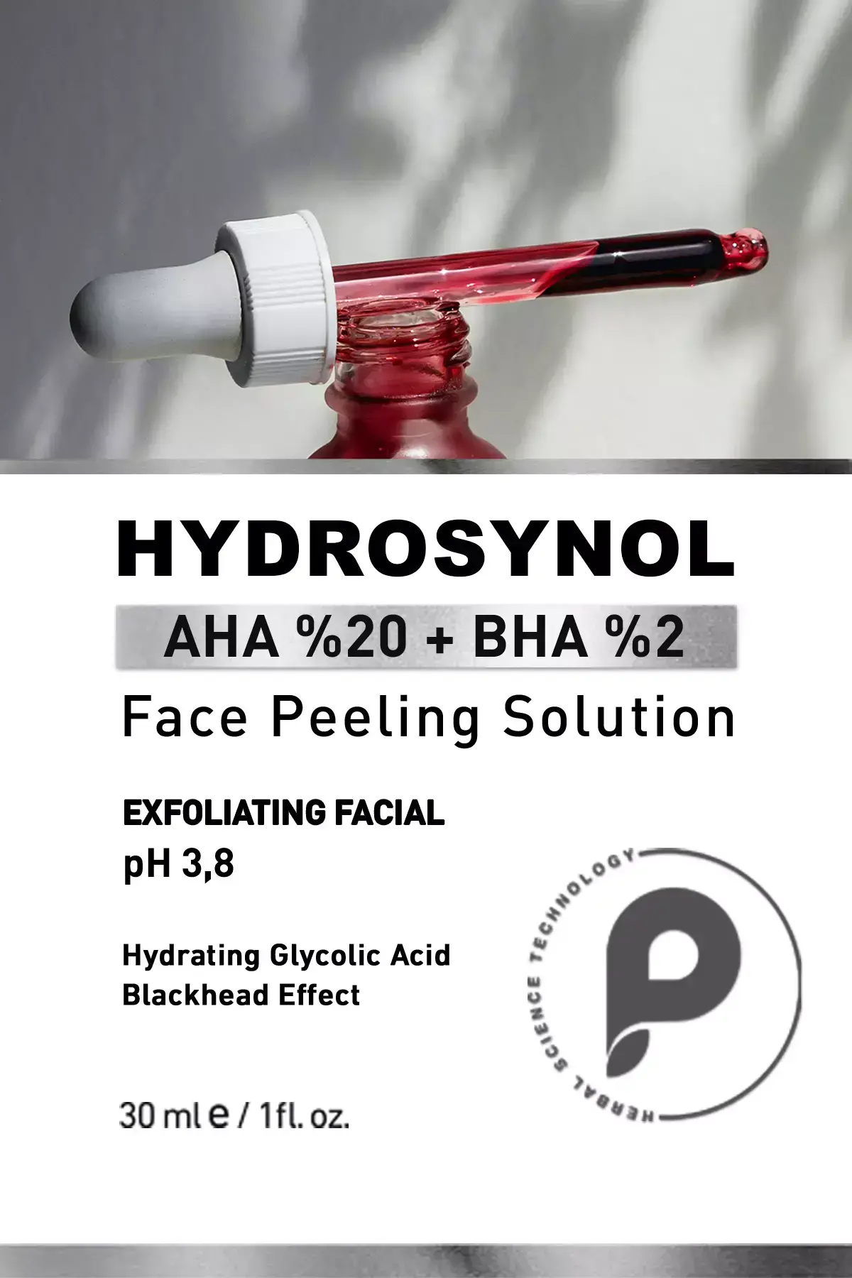 PROCSIN Hydrosynol Ton Eşitleyici Aha %20 Bha %2 Peeling Serum 30 ML - 3