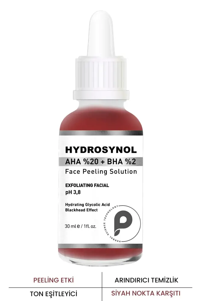 PROCSIN Hydrosynol Ton Eşitleyici Aha %20 Bha %2 Peeling Serum 30 ML - 1