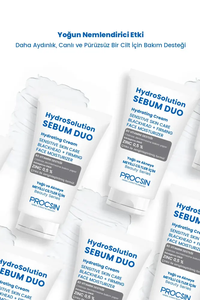 PROCSIN Hydrosolution Sebum Duo Cream 50 ML - Thumbnail