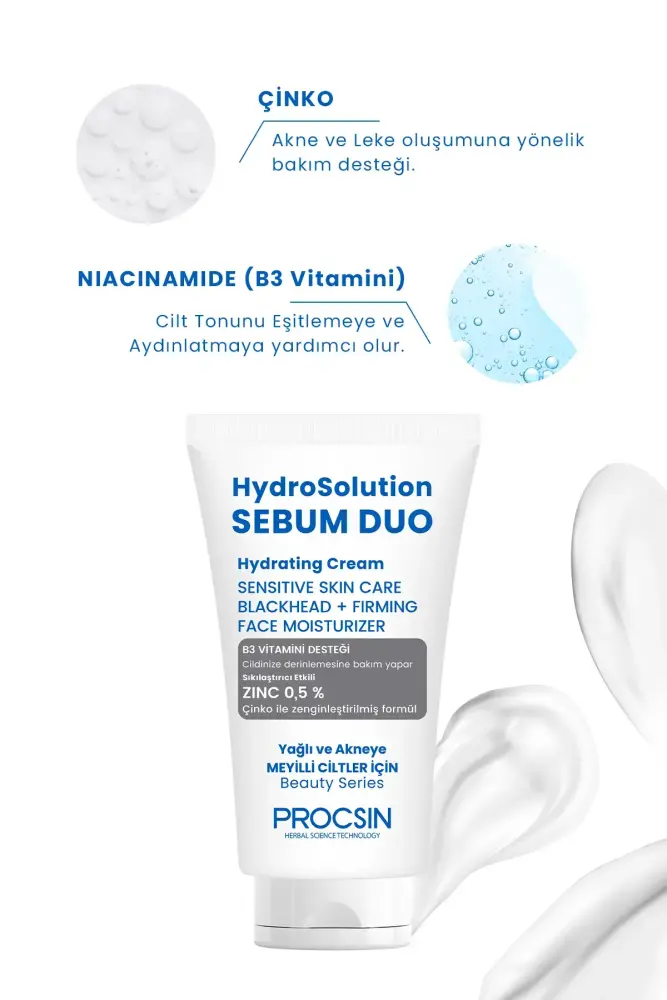 PROCSIN Hydrosolution Sebum Duo Cream 50 ML