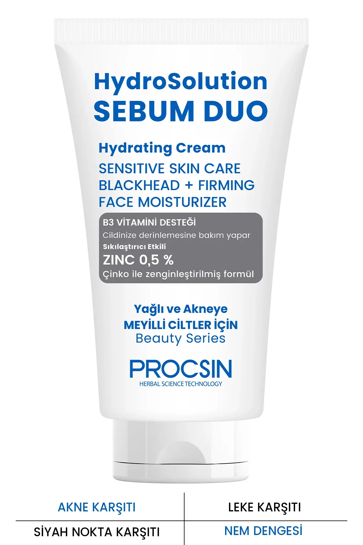 PROCSIN Hydrosolution Sebum Duo Cream 50 ML - 1