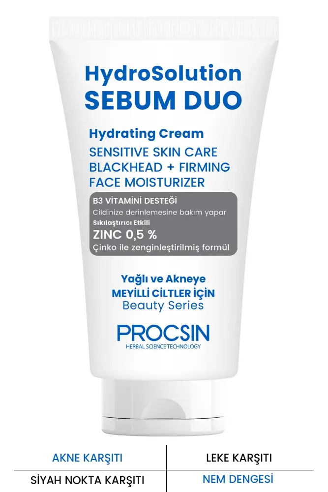 PROCSIN Hydrosolution Sebum Duo Cream 50 ML - 1