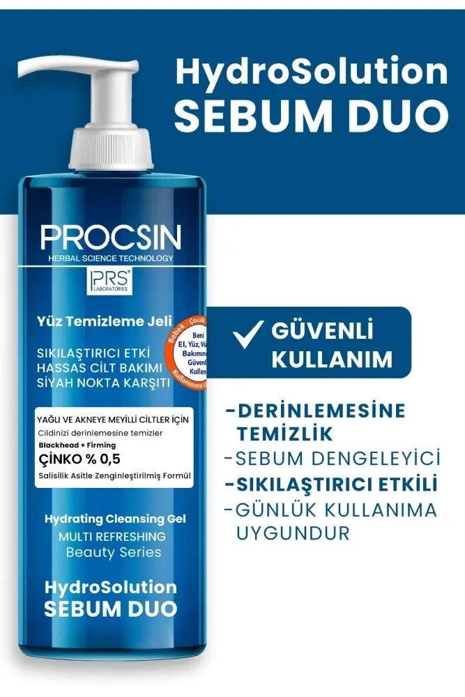 PROCSIN Hydrosolution Yüz Temizleme Jeli 200 Ml - 2