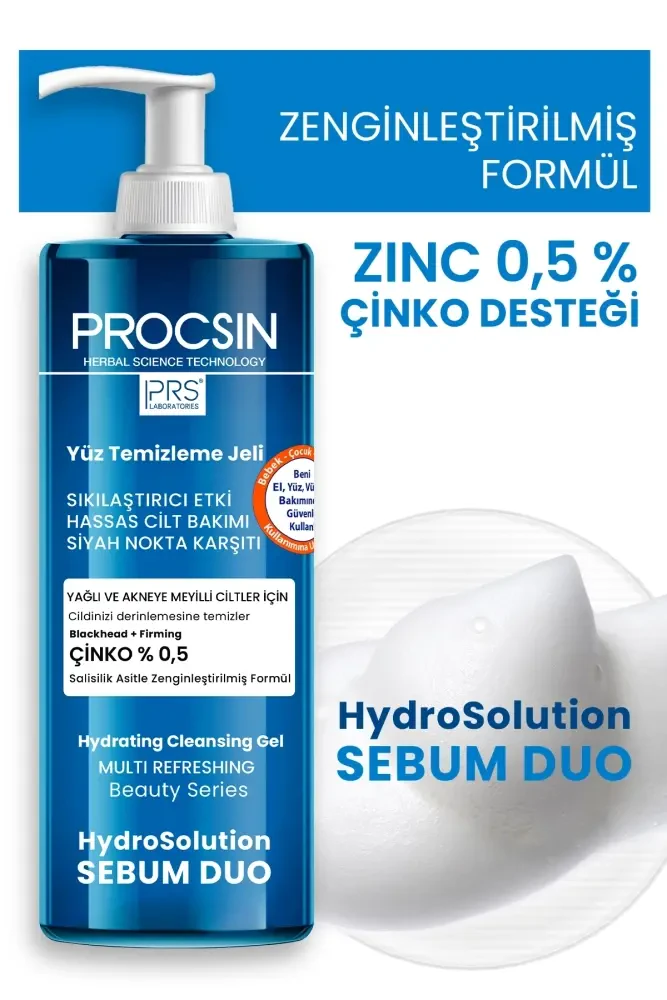 PROCSIN Hydrosolution Yüz Temizleme Jeli 200 Ml - 4