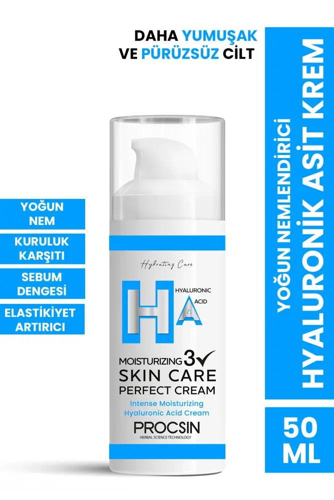 PROCSIN Intense Moisturizing Hyaluronic Cream 50 ML - 1