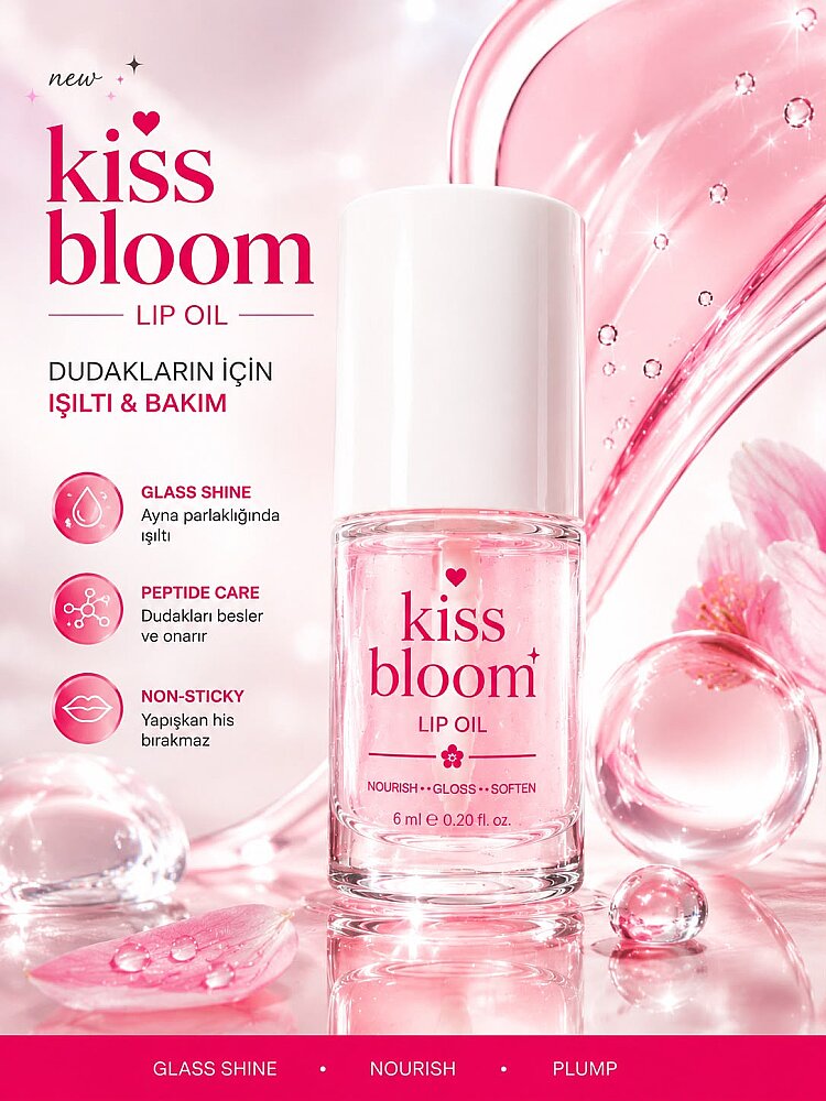 PROCSIN Kiss & Bloom Soothing Effect Plumper Lip Care Oil 11 ml - PROCSIN