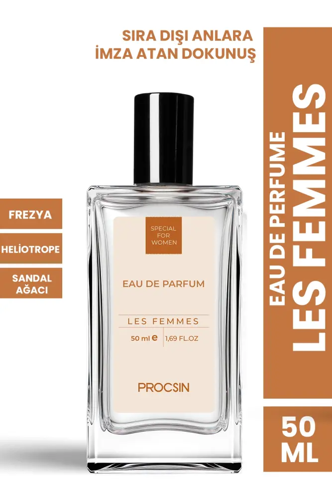 PROCSIN Les Femmes Parfüm 50 ML - 1