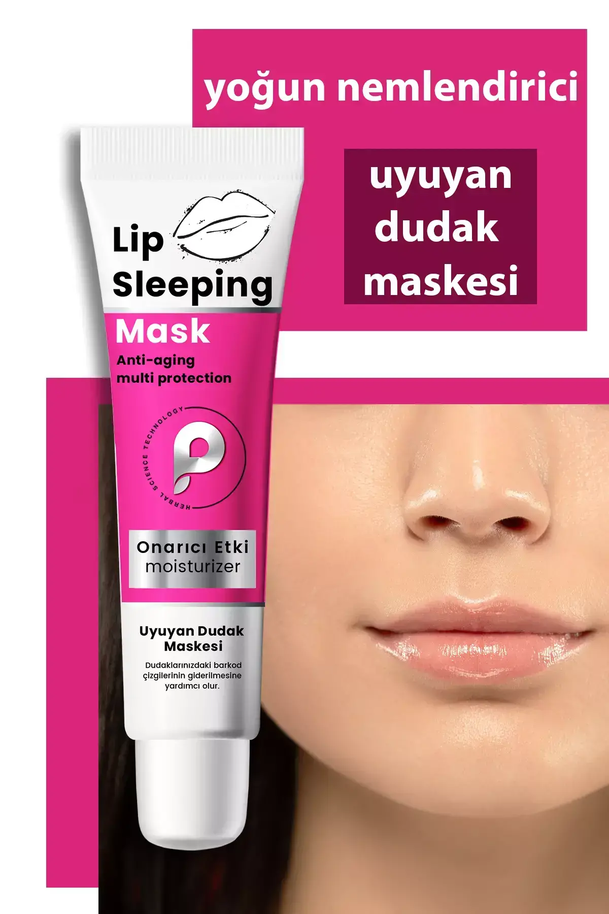 PROCSIN Nemlendirici ve Onarıcı Dudak Maskesi Lip Sleeping Mask 15 ML - 3
