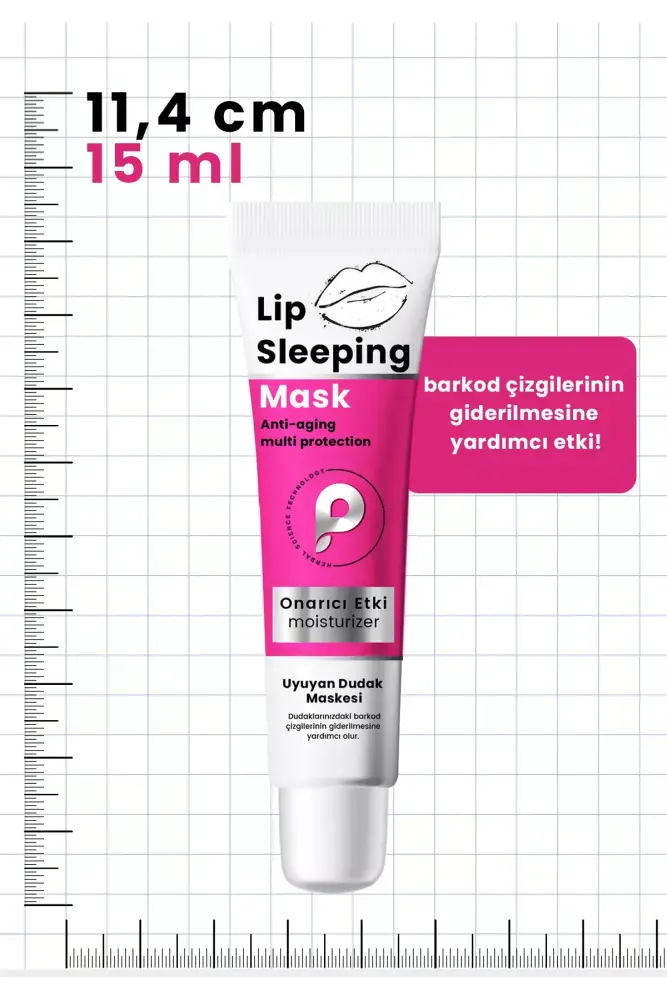 PROCSIN Nemlendirici ve Onarıcı Dudak Maskesi Lip Sleeping Mask 15 ML - 7