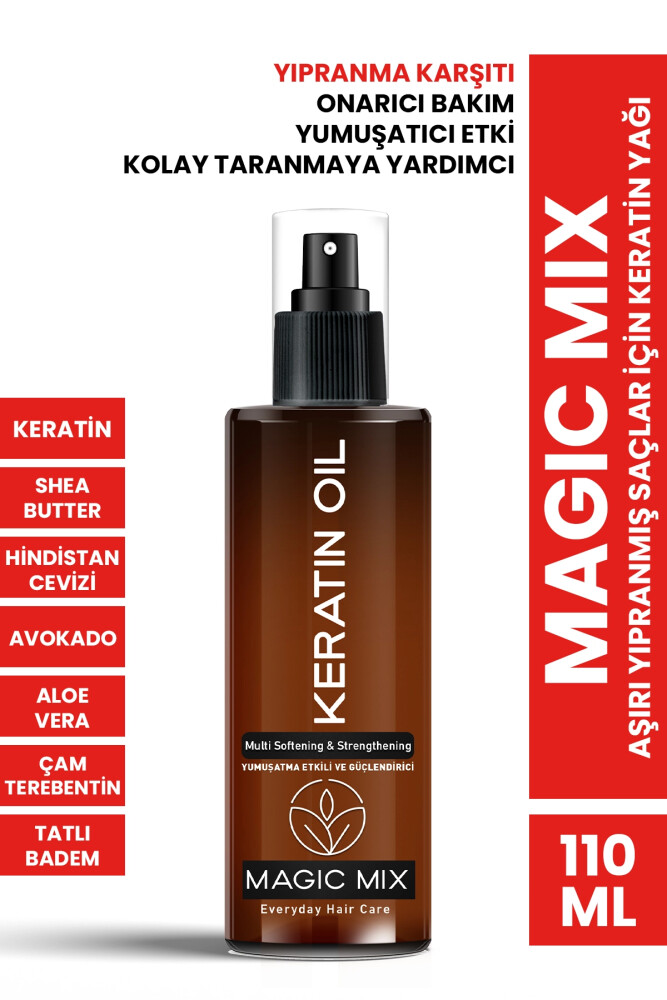 PROCSIN Magic Mix Keratin Oil for Extremely Damaged Hair 110 ML - PROCSIN