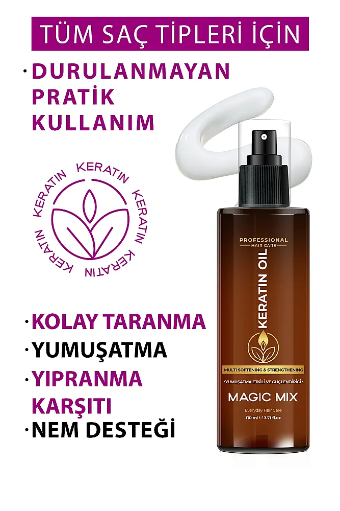 PROCSIN Magic Mix Keratin Oil for Extremely Damaged Hair 110 ML - 2