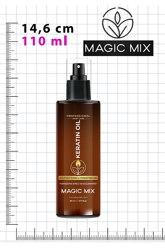 PROCSIN Magic Mix Keratin Oil for Extremely Damaged Hair 110 ML - 9