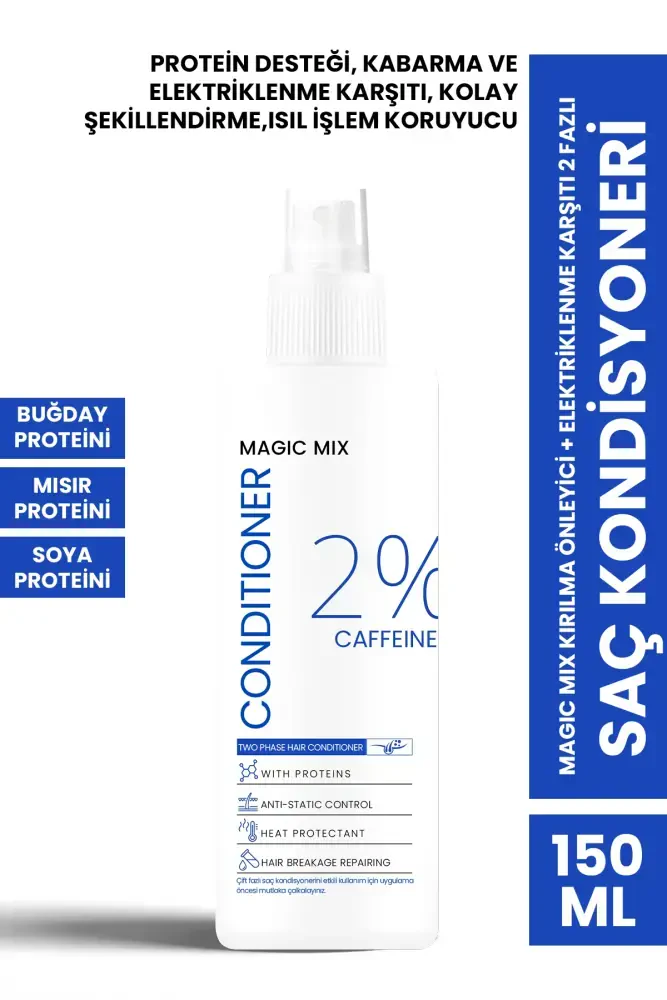 PROCSIN Magic Mix Kırılma Önleyici + Elektriklenme Karşıtı 2 Fazlı Saç Kondisyoneri 150ML - PROCSIN